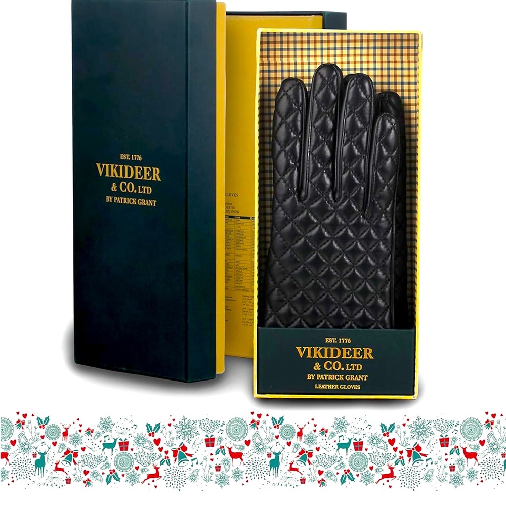VIKIDEER Leather Gloves